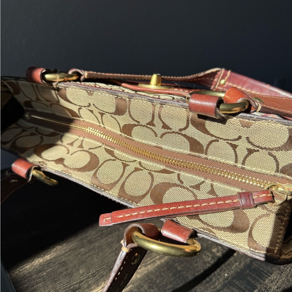 Coach Patchwork Holiday Tote Bag - image 8